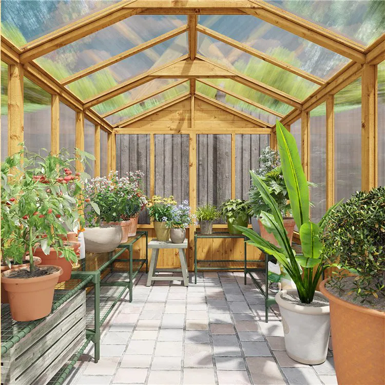 Polycarbonate greenhouse